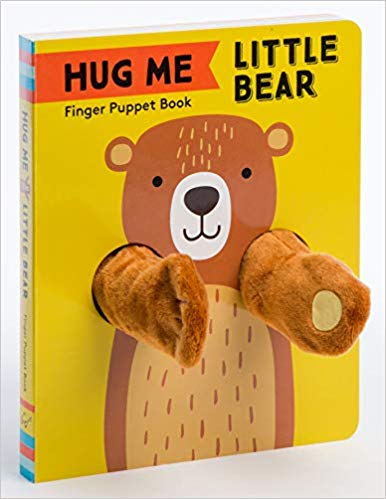 Hug Me Little Bear: Finger Puppet Book