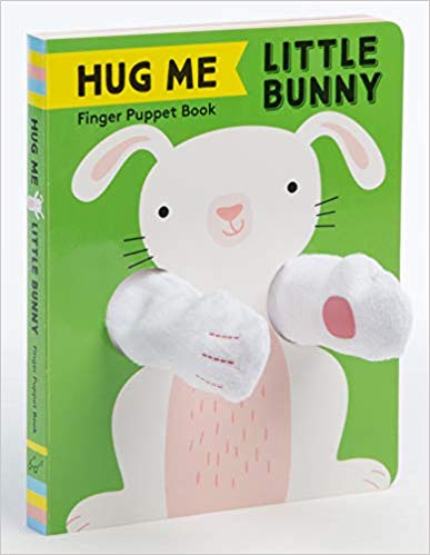 Hug Me Little Bunny: Finger Puppet Book: (finger Puppet Books, Baby Board Books, Sensory Books, Bunny Books for Babies, Touch and Feel Books)