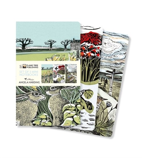 Angela Harding Set of 3 Mini Notebooks (Notebook / Blank book)