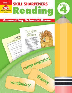 [Evan-Moor] Skill Sharpeners Reading Grade 4 (Paperback + MP3 CD)